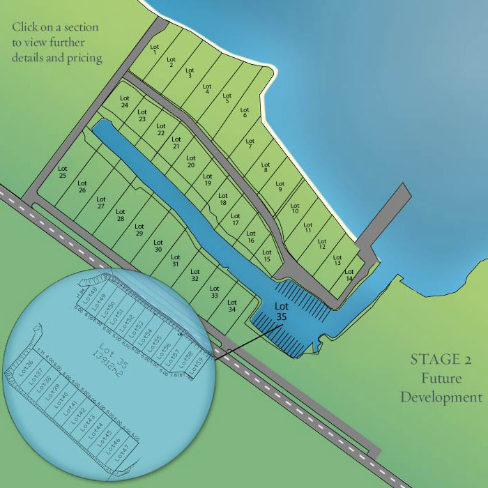Marina and Waterways sections